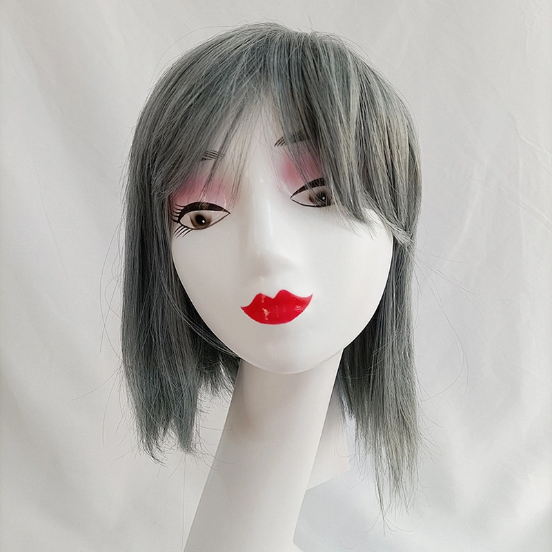 Longzhao Factory Wholesale Long Natural Wave Wigs 8 Inch Curly Wig Synthetic Cheap Wig For Women
