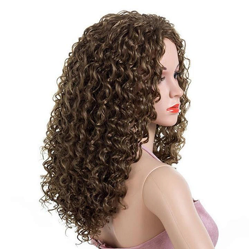 Longzhao Wholesale beauty look High Quality Cheap Colorful Heat Resistant fiber Long Wigs Synthetic Hair wig