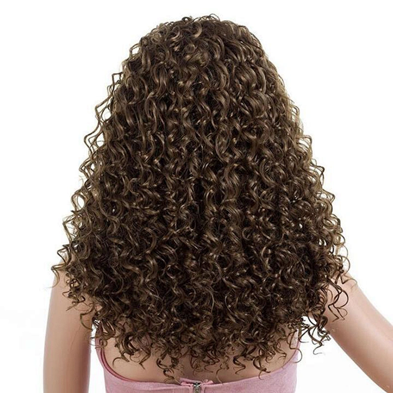 Longzhao Wholesale beauty look High Quality Cheap Colorful Heat Resistant fiber Long Wigs Synthetic Hair wig