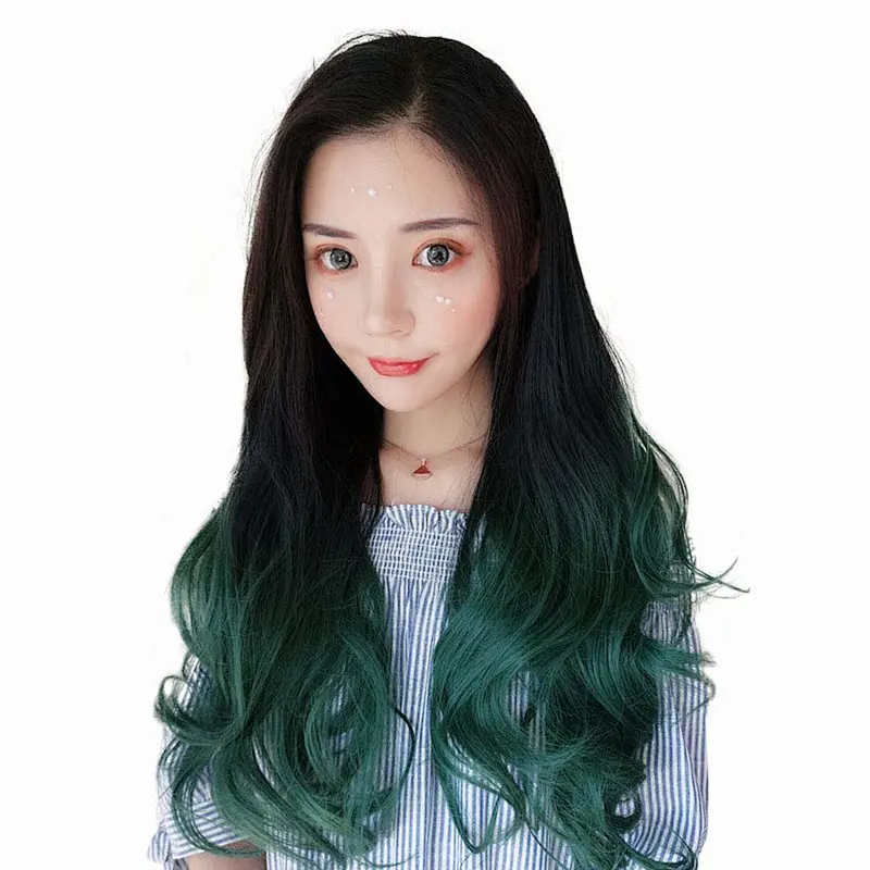 Longzhao Best-selling fashion long curly hair big curly Synthetic hair for women