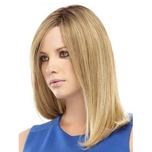 Longzhao wholesale vendors hot-selling long gold hair soft straight wig synthetic hair wigs for fashion women