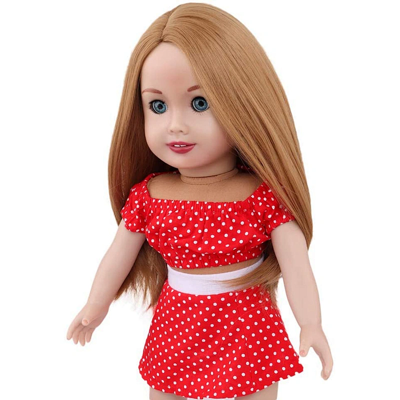 16  Inch Doll Hair Wigs  Girl Gift Heat Resistant Long Straight Replacement doll Wigs for 16'' Dolls