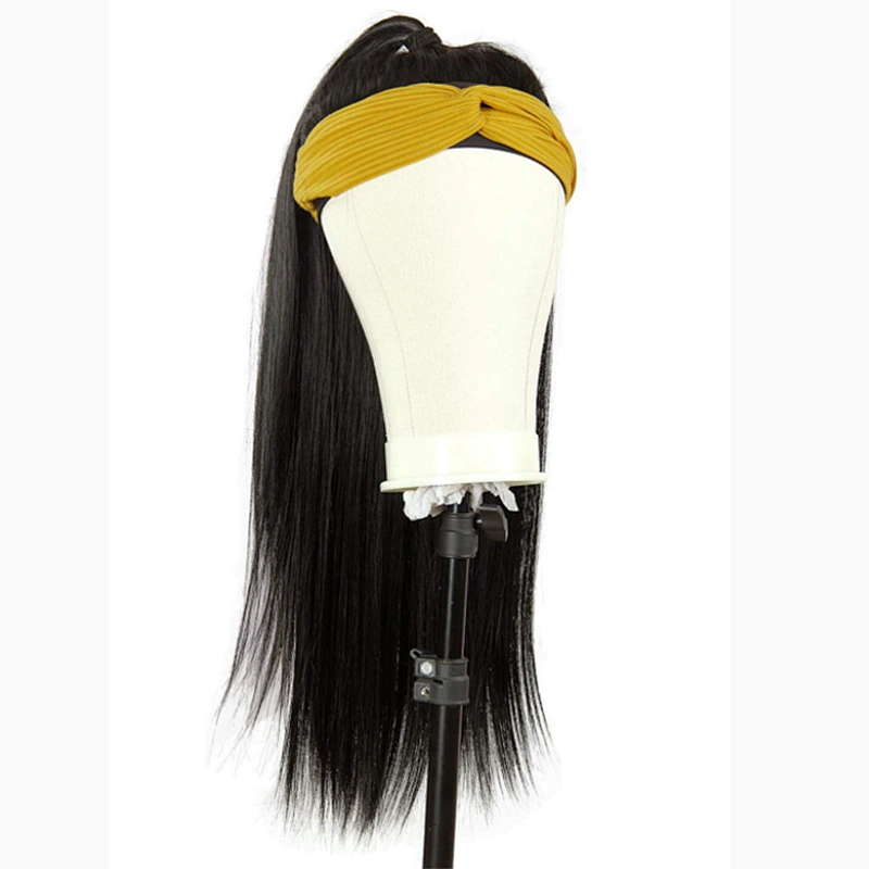 Longzhao good quality ombre synthetic hair headband wig