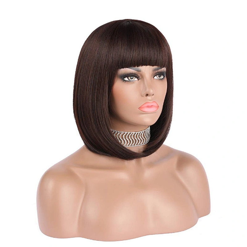 Longzhao Wholesale  Fashion Hot sale High Quality Cheap Colorful Heat Resistant Short Synthetic BOB Wigs synthetic wig vendors