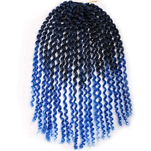 Manufacturers Wrap Around Custom Good Quality Spiral Afro Freetress Machine Made Braid Synthetic Braiding Hair