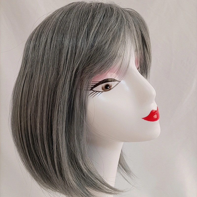 Longzhao Factory Wholesale Long Natural Wave Wigs 8 Inch Curly Wig Synthetic Cheap Wig For Women