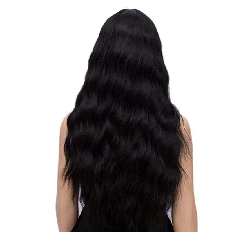 Longzhao Beauty cosplay colorful loose wave Wholesale heat resistant kinky curly synthetic long hair wigs for women