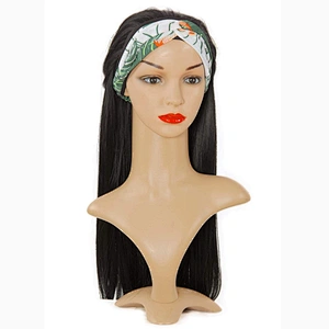 Longzhao good quality ombre synthetic hair headband wig