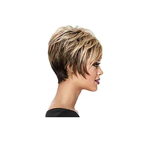 Longzhao Heat Resistant Fiber Afro Curly Wig Vendors Short Kinky Curly Synthetic Wigs For Women Short Bouncy Curly Fiber Wigs