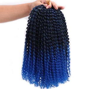 Manufacturers Wrap Around Custom Good Quality Spiral Afro Freetress Machine Made Braid Synthetic Braiding Hair