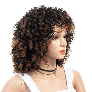 Longzhao Beauty  Wholesale  Fashion Hot sale High Quality Cheap Colorful Heat Resistant Synthetic Hair wig Short Wigs