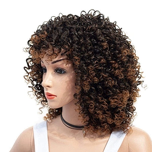 Longzhao Beauty  Wholesale  Fashion Hot sale High Quality Cheap Colorful Heat Resistant Synthetic Hair wig Short Wigs