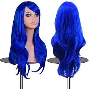 Longzhao Hot sell high-temperature silk long roll wig natural wave hair for women