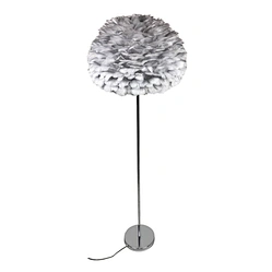 Nordic floor lamp light luxury living room bedroom hotel simple modern adjustable feather floor lamp