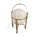 Vintage Style Handmade Fabric Table Lantern for Indoor Decoration