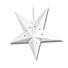 Handmade white color indoor atmosphere decor paper star light