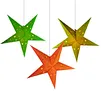HKH Christmas paper star handmade paper star indian paper star