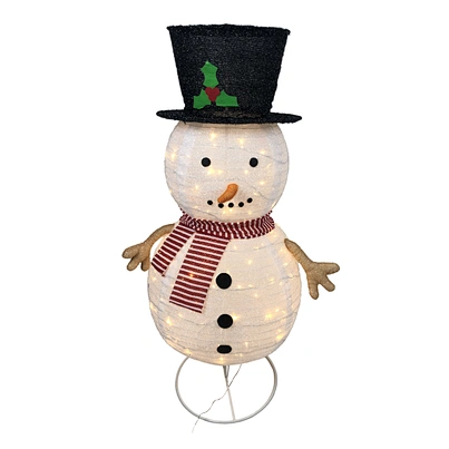High Quality Durable Outdoor Light up Snowman Indoor/outdoor Led Light Christmas Snowman Decoration