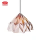 Accessory Decoration Cover Paper Lamp Pleated Hanging Origami Simple Style Light Printing Origami Lampshade
