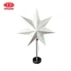 7 Point Customize Printing Embroidery Paper Star Table Lantern With Metal Base