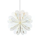 HKH Christmas Hanging 3D Large Coldable White Snowflake for Party Home Decorations