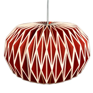 Customize Delicate Printing Collapsible Origami Paper Lampshade