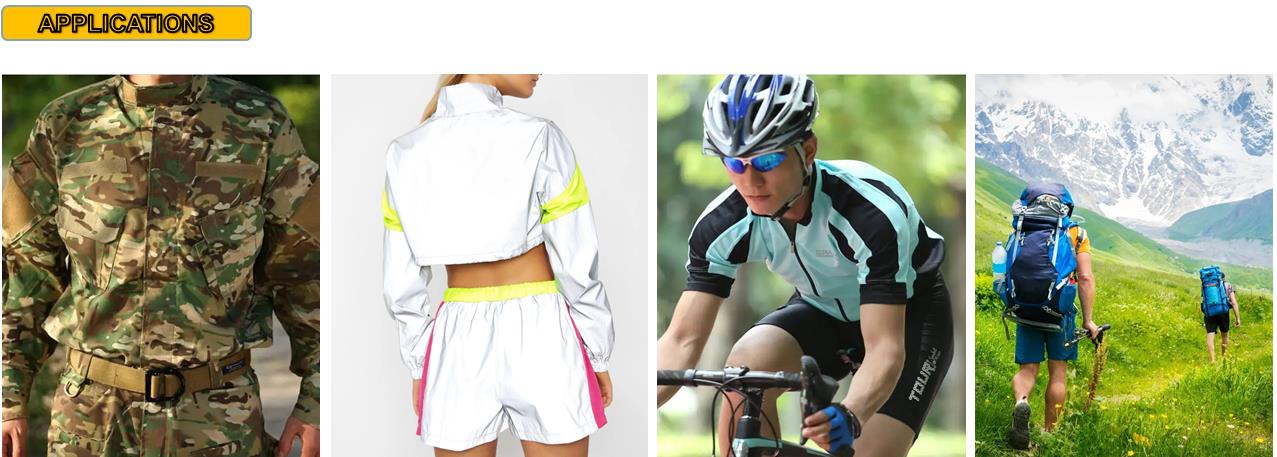 recycled nylon 210T, applications of recycled nylon fabrics