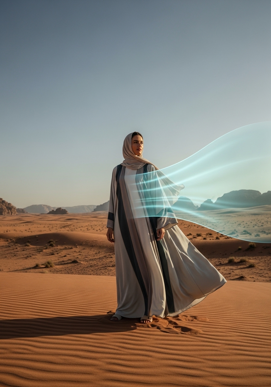 Bidirectional Thermoregulation Fabric for Kandura