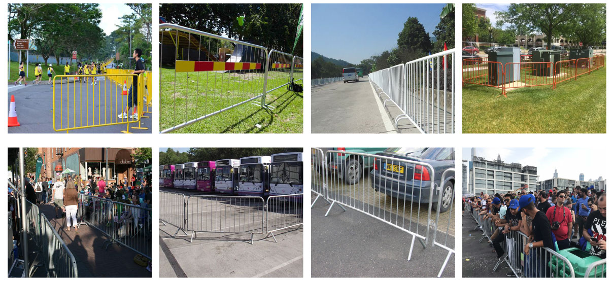 Crowd barriers