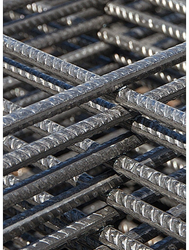 Welded reinforcing mesh