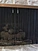 Fireplace mesh curtain