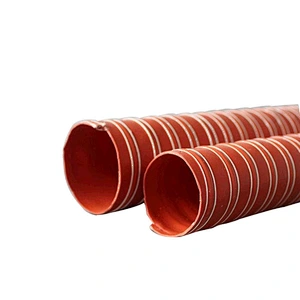 Source Manufacturers Supply Mechanical Exhaust Ducts, Red High Temperature Ducts, Hot Air Ducts, High Temperature Silicone Ducts