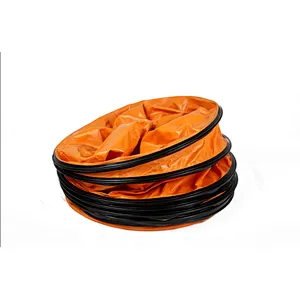 Manufacturers Supply Ship Tunnel Yellow Vent Pipe, Tunnel Wind Belt, Air Duct, Wind Sock, Wind Duct Cloth In Stock