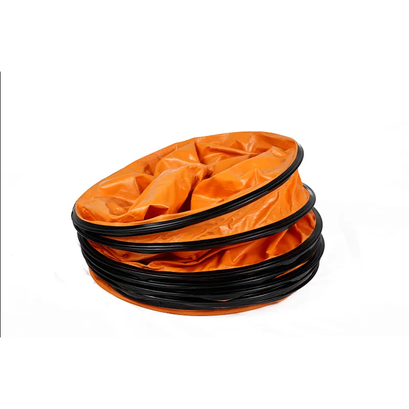 Manufacturers Supply Ship Tunnel Yellow Vent Pipe, Tunnel Wind Belt, Air Duct, Wind Sock, Wind Duct Cloth In Stock
