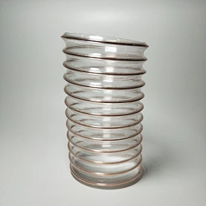 Spot Supply PU ,Polyurethane Air Duct Ventilation & Dust Suction Elastic Bellows Plastic Telescopic Hose
