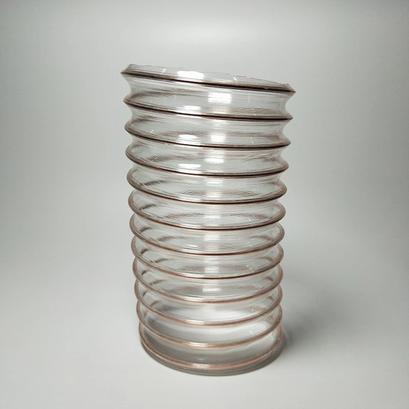 Spot Supply PU ,Polyurethane Air Duct Ventilation & Dust Suction Elastic Bellows Plastic Telescopic Hose