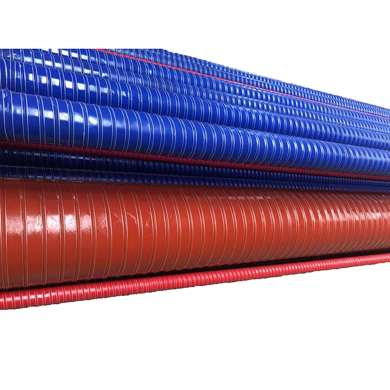 Colored Silicone Air Duct, High Temperature Resistant Hose, 300 Degree Steel Wire Hose, Exhaust Pipe, Hot Air Pipe, Silicone Hose