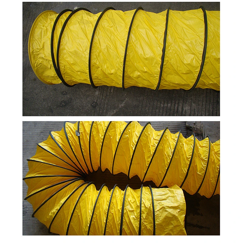 Yellow Ventilation Pipe