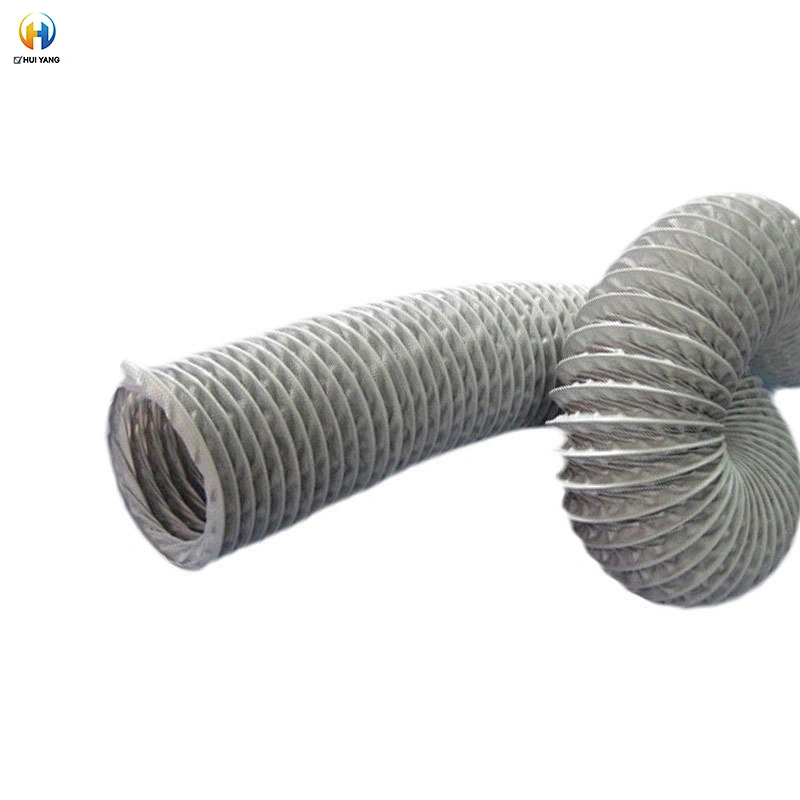 Manufacturers supply 400 degrees high temperature resistant air duct, fire-retardant smoke exhaust pipe, heat-resistant telescopic ventilation pipe