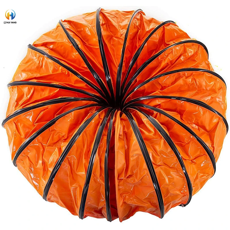 Manufacturers Supply Ship Tunnel Yellow Vent Pipe, Tunnel Wind Belt, Air Duct, Wind Sock, Wind Duct Cloth In Stock