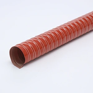 2 PLY Red Silicone Duct Hose Resistant Heat Duct High Temperature Duct Hose