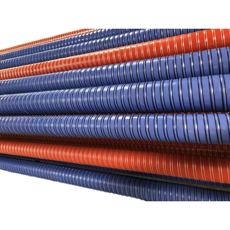 Colored Silicone Air Duct, High Temperature Resistant Hose, 300 Degree Steel Wire Hose, Exhaust Pipe, Hot Air Pipe, Silicone Hose