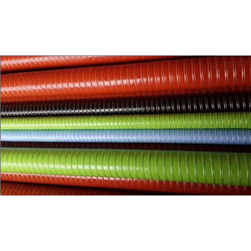 Colored Silicone Air Duct, High Temperature Resistant Hose, 300 Degree Steel Wire Hose, Exhaust Pipe, Hot Air Pipe, Silicone Hose