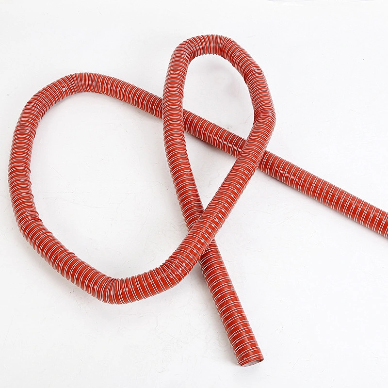 Many Colors Customized Silicone Air Duct, High Temperature Resistant Hose, 300 Degree Steel Wire Hose, Exhaust Pipe, Hot Air Pipe, Silicone Hose