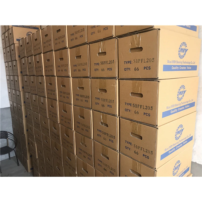Flange pressed steel housing PFL206 chrome steel bearing SB206 pillow block bearing SBPFL206