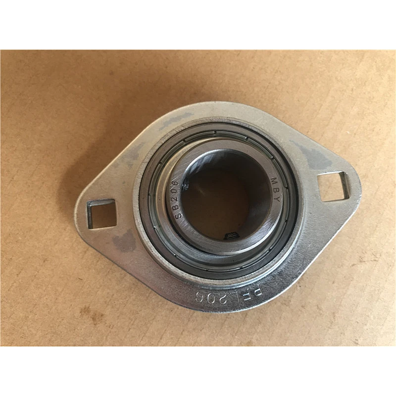 Flange pressed steel housing PFL206 chrome steel bearing SB206 pillow block bearing SBPFL206