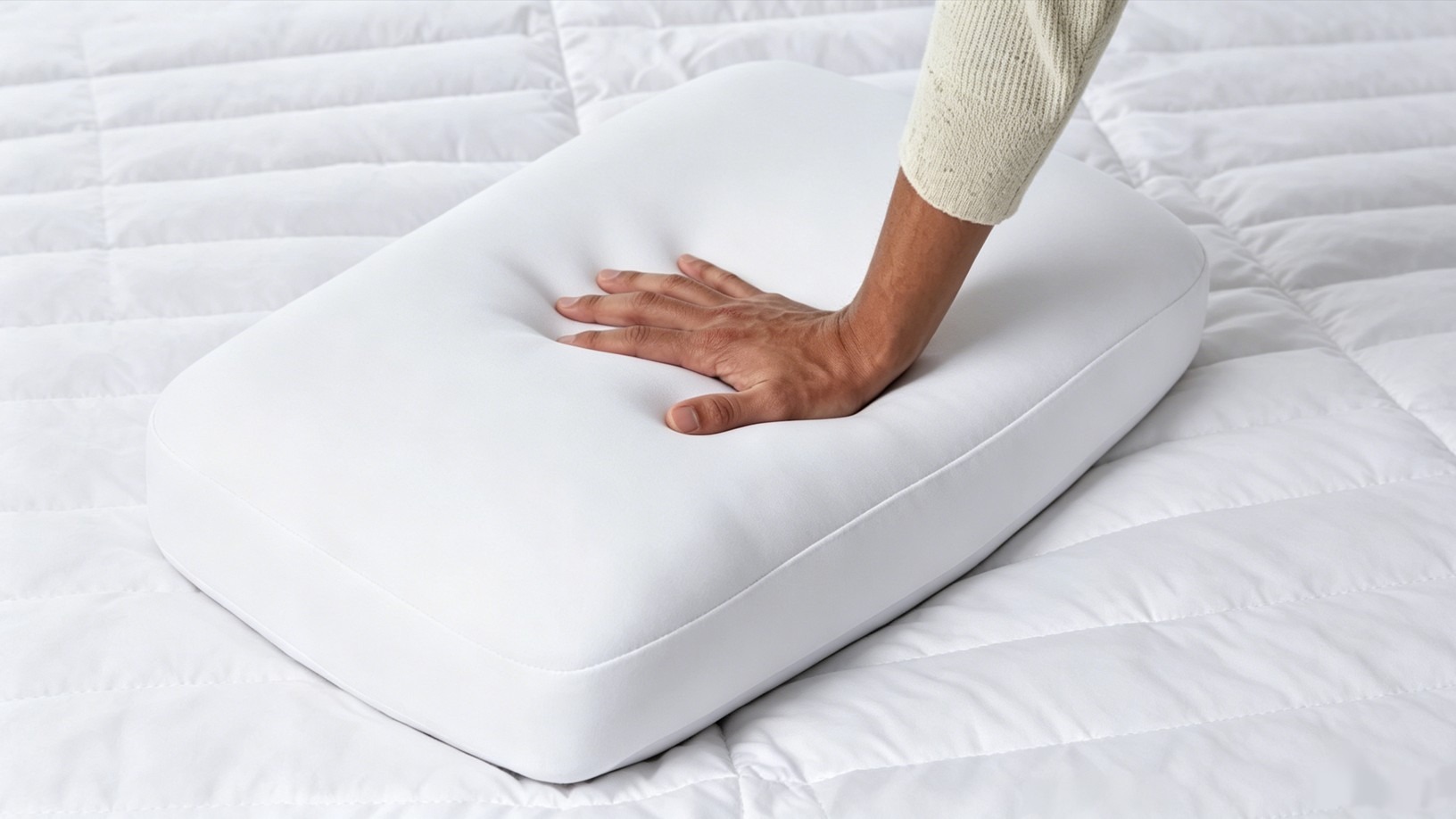 Close-up of VE viscoelastic polyurethane foam used in memory foam mattresses and pillows, supplied with Mingxu PU additives