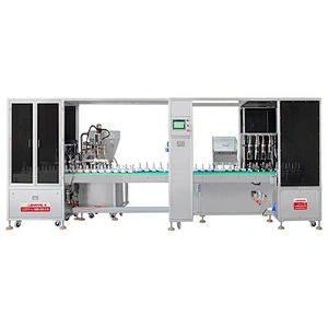automatic double heads filling machine bb cream concealer filler machine line pan filling machine