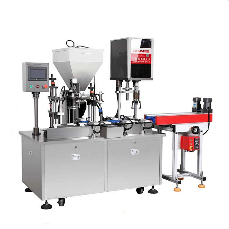 High Quality Straight Type Cream, Lotion, Cosmetic, Liquid, Serum, Ointment Filling and Capping Machine/Packing/Line/Equipment