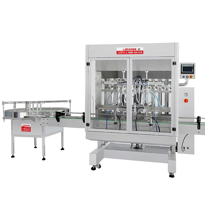Automatic shampoo liquid soap detergent filling capping labeling machine filling line 100ml 500ml  1000ml 2000ml 5000ml